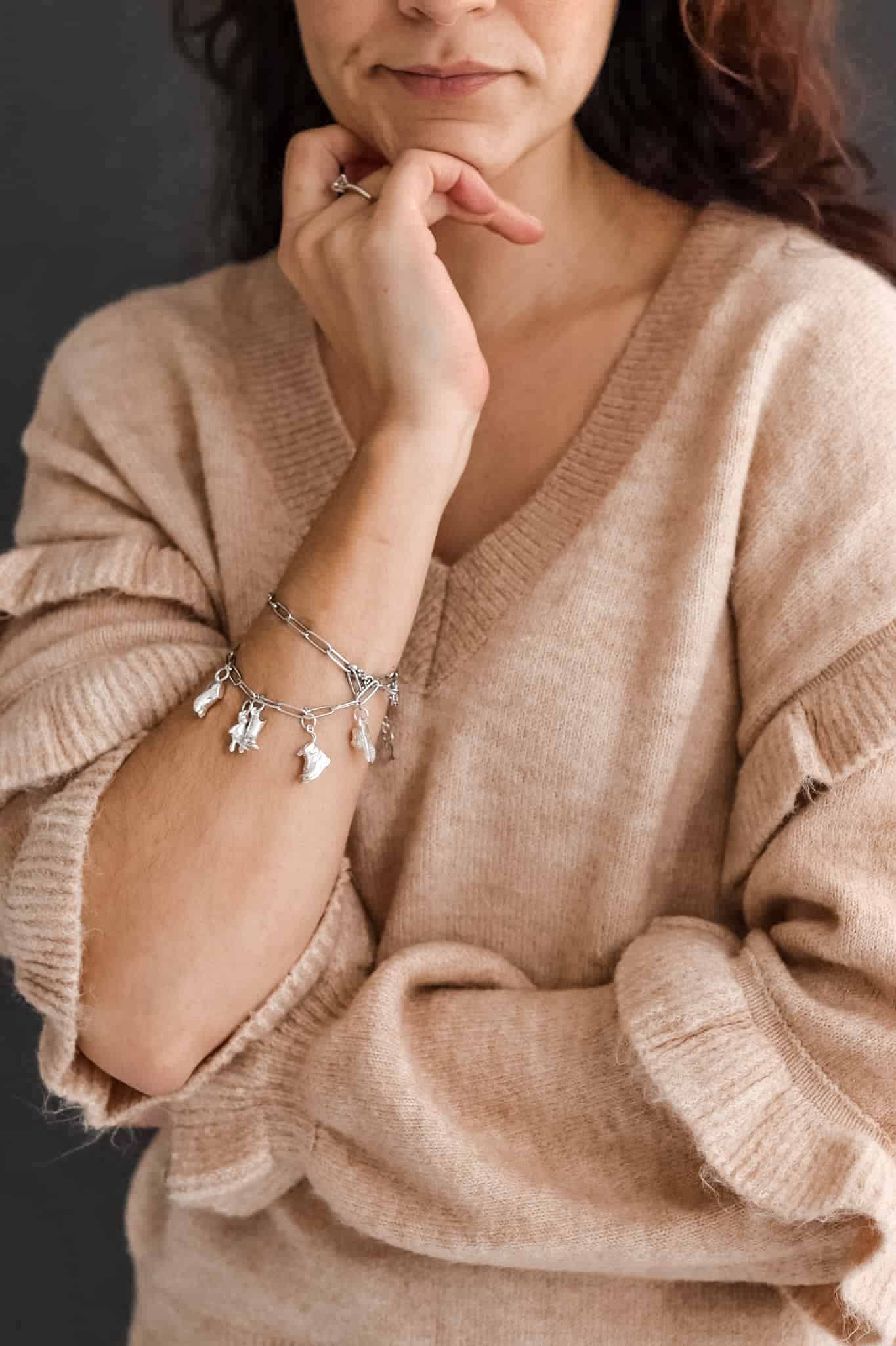 Bedelarmband 3D gepersonaliseerd