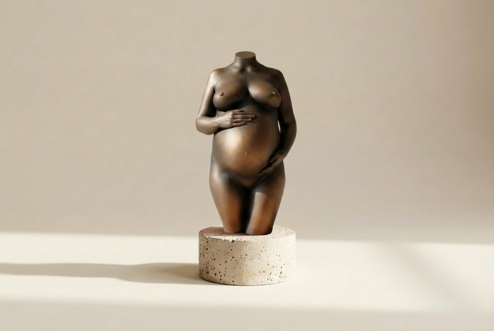 Beeldje laten maken zwangerschap - 3d print resin