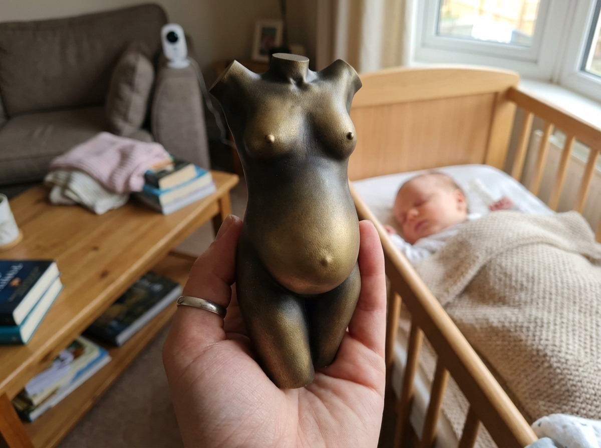 Goud resin in interieur