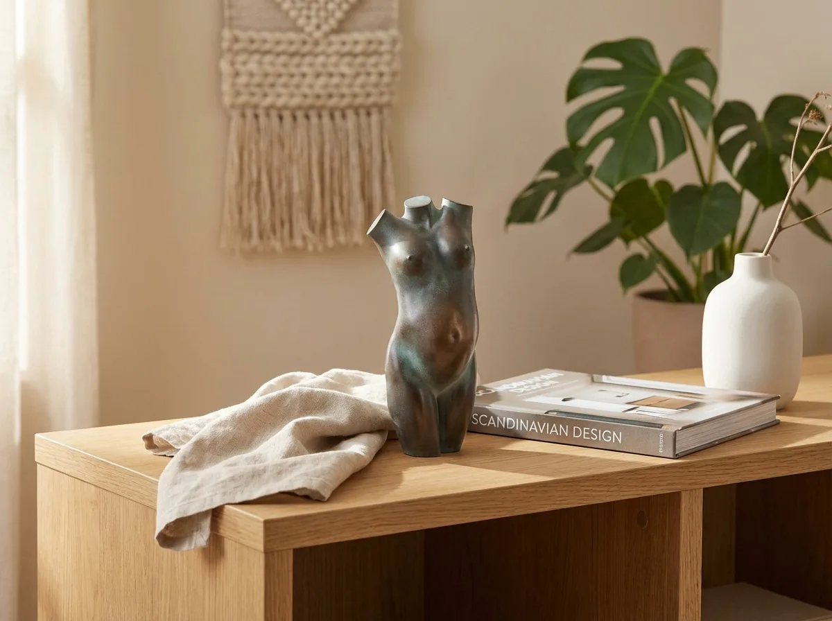 Veredeld blauw gepatineerd slider