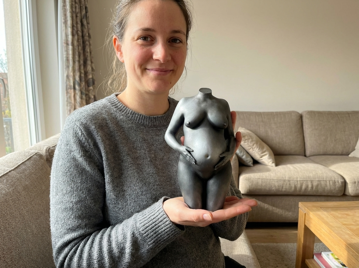 Zilver resin in interieur